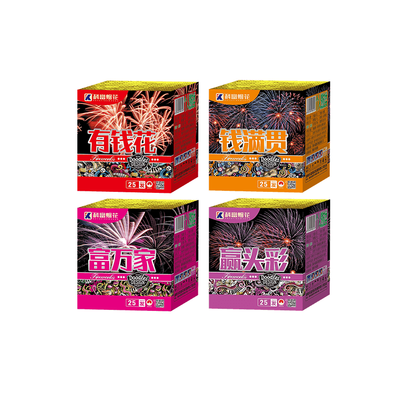 1.1寸25发有钱花、富万家、赢头彩、全满贯